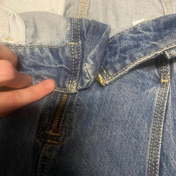 Maurices M. Jeans NWOT Y2K Baggy Straight Leg Jeans Size 16 Regular - Picture 4 of 7